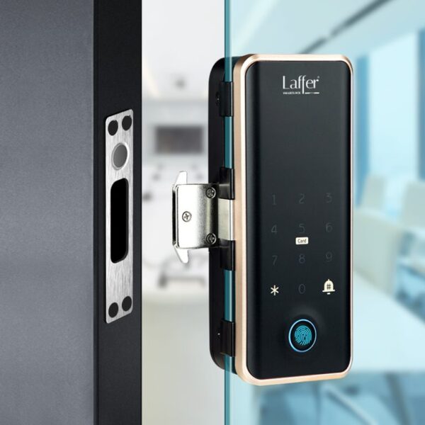 Khoá vân tay cho cửa kính cường lực Laffer G08 - Image 6
