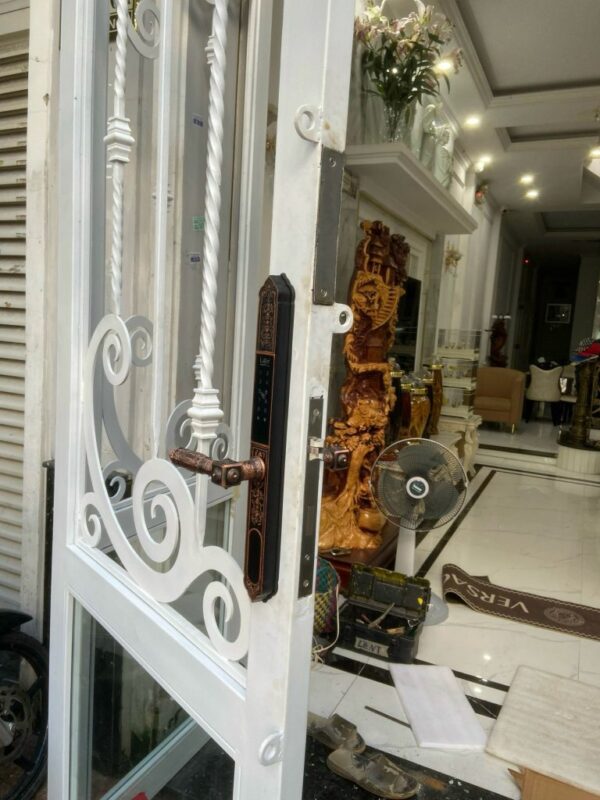 Laffer WA02, khóa vân tay 2 mặt dành cho cửa cổng biệt thự - Image 3